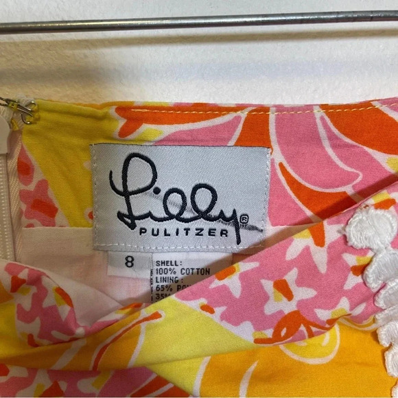 Lilly Pulitzer Sunrise Pina Colada Mini Wrap Skirt - Preppy Pencil Skirt Floral - Picture 2 of 6